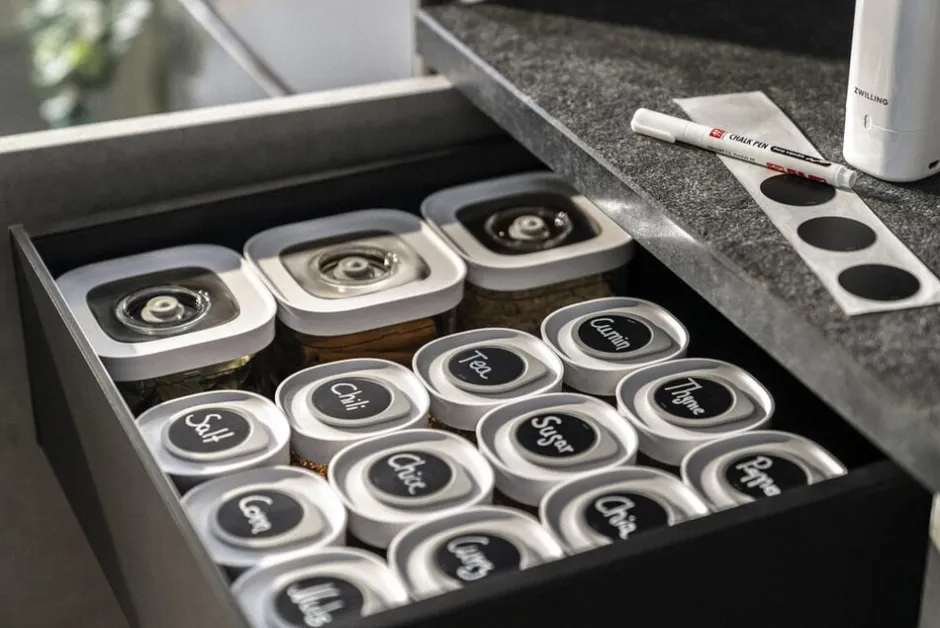 Opbevaring<Zwilling Fresh & Save CUBE Sæt S/M12 gennemsigtig-hvid