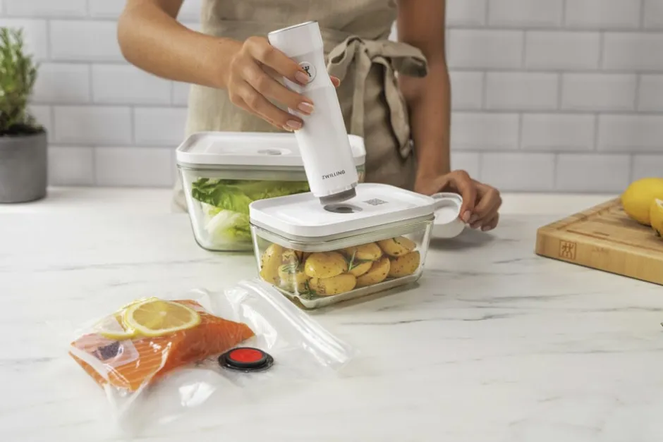 Opbevaring<Zwilling Fresh & Save Vakuum beholder i glas str M