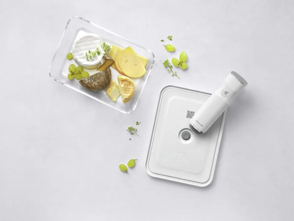 Opbevaring<Zwilling Fresh & Save Vakuum køleboks, Glas, Grå