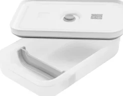 Opbevaring<Zwilling FRESH & SAVE Vakuum madkasse, semitransparent/grå, Str L