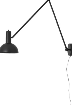 Væglamper<Nordal FREYA wall lamp - black