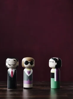 Figurer & Skulpturer<Lucie Kaas FRIDA håndmalet Kokeshi