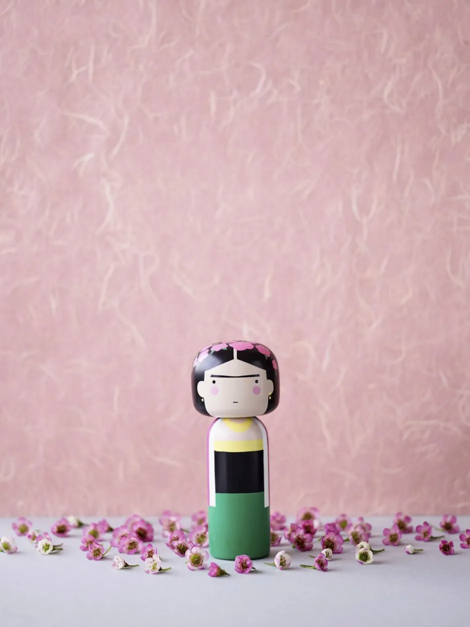 Figurer & Skulpturer<Lucie Kaas FRIDA håndmalet Kokeshi