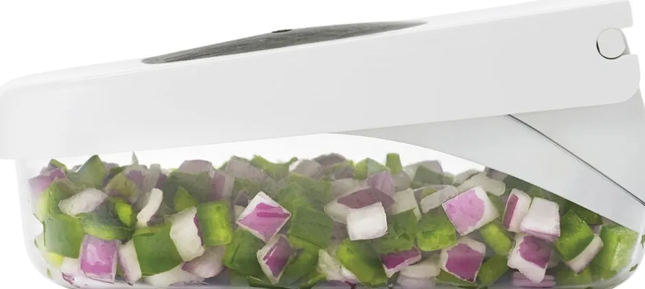Køkkenartikler<OXO Frugt og grøntsags hakker