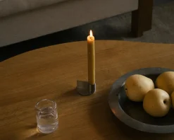 Lys & Lysestager<Frama Fundament Candle Holder | Stainless Steel | Form 1