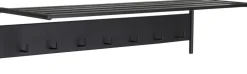 Knager & Knagerækker<Hübsch Fusion Coatrack Black