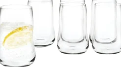 Glas<Holmegaard Future 6 stk. Vandglas klar 25 cl