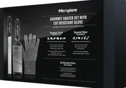 Køkkenartikler<Microplane Gavesæt - Premium Zester + Gourmet Slicer + Skæreresistent