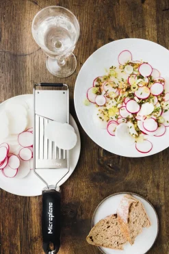 Køkkenartikler<Microplane Gavesæt - Premium Zester + Gourmet Slicer + Skæreresistent