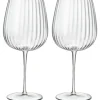 Glas<Luigi Bormioli Gin & tonic-glas burgundy Optica 75 cl 4 stk.
