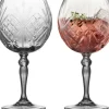 Glas<Lyngby Glas Gin & tonic-glas Melodia 65 cl 4 stk.