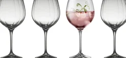 Glas<Lyngby Glas Gin & tonic-glas Olivia 67 cl 4 stk.