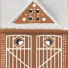 Lys & Lysestager|Julepynt<Kähler Gingerbread Lyshus Julestald H11. 5 brun