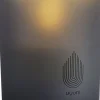 Lys & Lysestager<Uyuni Glass Candle, Grey, 2-pack, 6x7 cm
