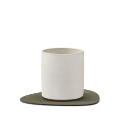 Tekstiler Til Borddækning<LIND DNA Glass Mat Curve Nupo Army Green