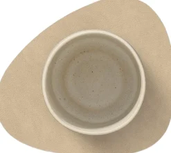 Tekstiler Til Borddækning<LIND DNA Glass Mat Curve Nupo Sand