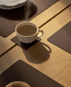 Tekstiler Til Borddækning<LIND DNA Glass Mat Square Corduroy