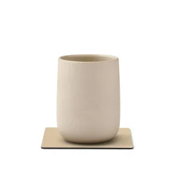 Tekstiler Til Borddækning<LIND DNA Glass Mat Square Nupo Sand
