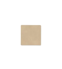 Tekstiler Til Borddækning<LIND DNA Glass Mat Square Nupo Sand