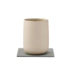 Tekstiler Til Borddækning<LIND DNA GLASS MAT SQUARE (10x10xm) NUPO light grey