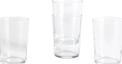 Glas<Hay Glass-Set of 4 Large-Clear