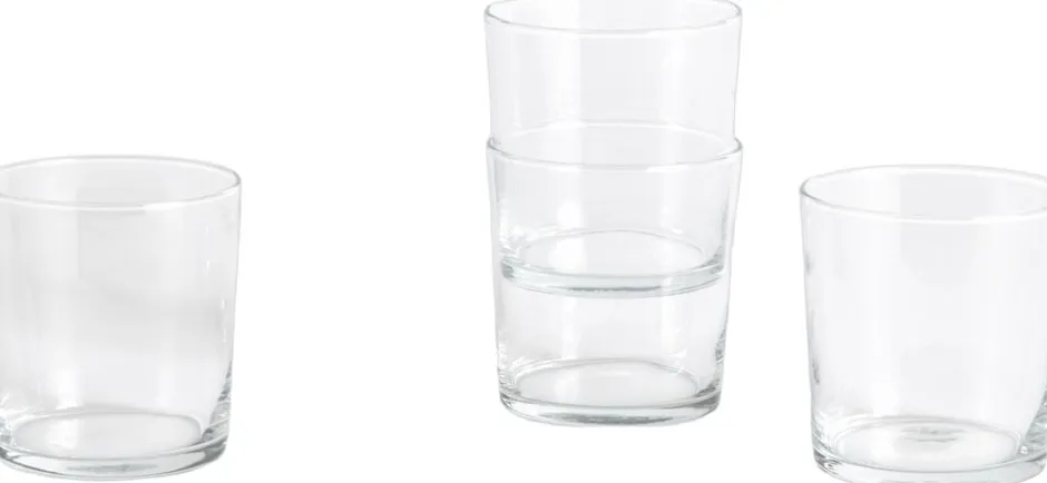 Glas<Hay Glass-Set of 4 Medium-Clear