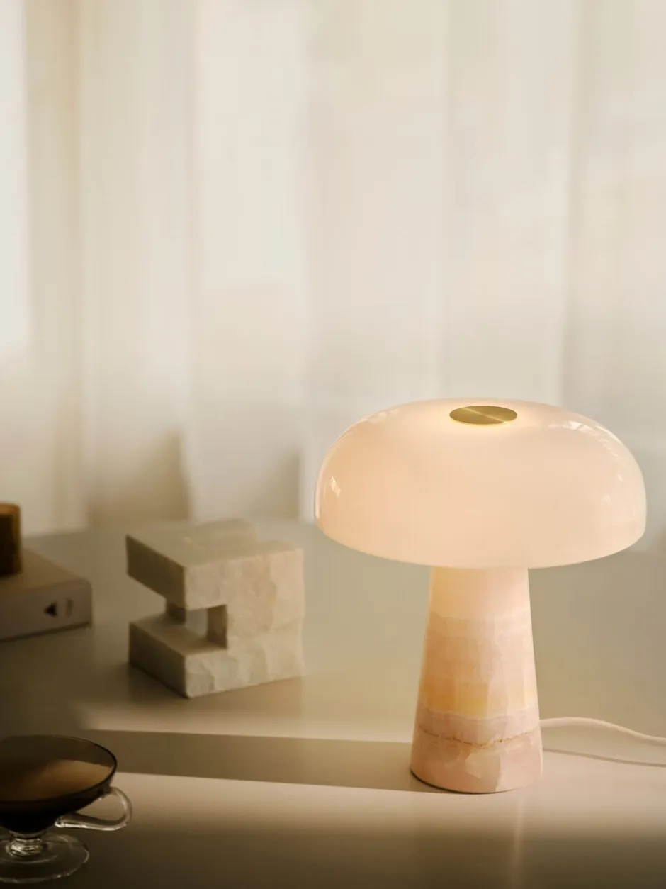 Bordlamper<DFTP GLOSSY MINI TABLE E14 G45 PINK JADE