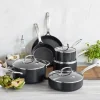 Gryder & Pander<GreenPan GP-COP FBl Alu Magn Bl 9011+Bl_9GP opn fry 30cm