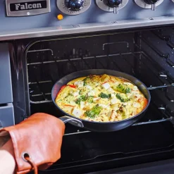 Gryder & Pander<GreenPan GP-COP FBl Alu Magn Bl 9011+Bl_9GP opn fry 30cm