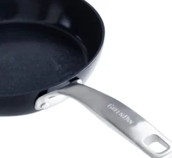 Gryder & Pander<GreenPan GP-COP FBl Alu Magn Bl 9011+Bl_9GP opn frypset 2pc 20+28