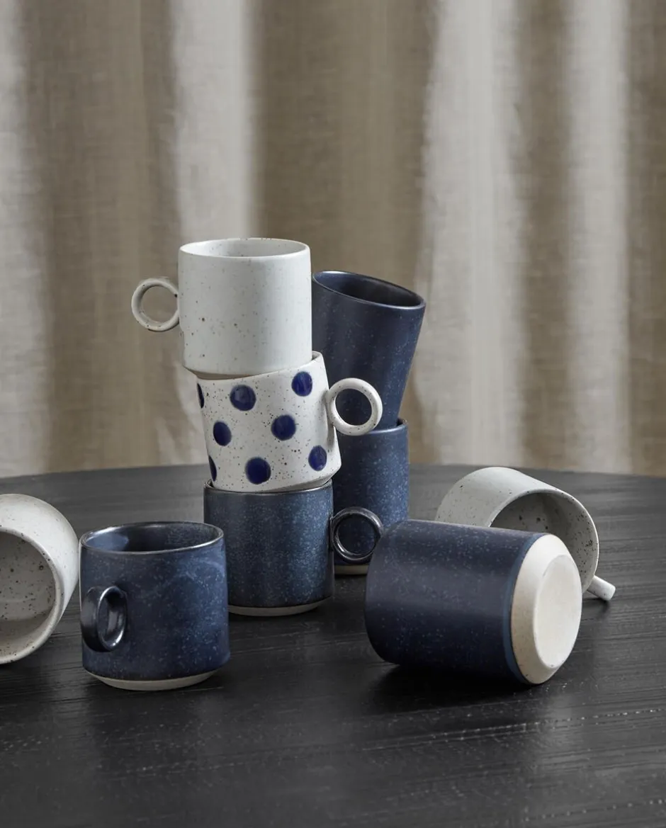 Kopper & Krus<Nordal GRAINY cup w. handle, sand