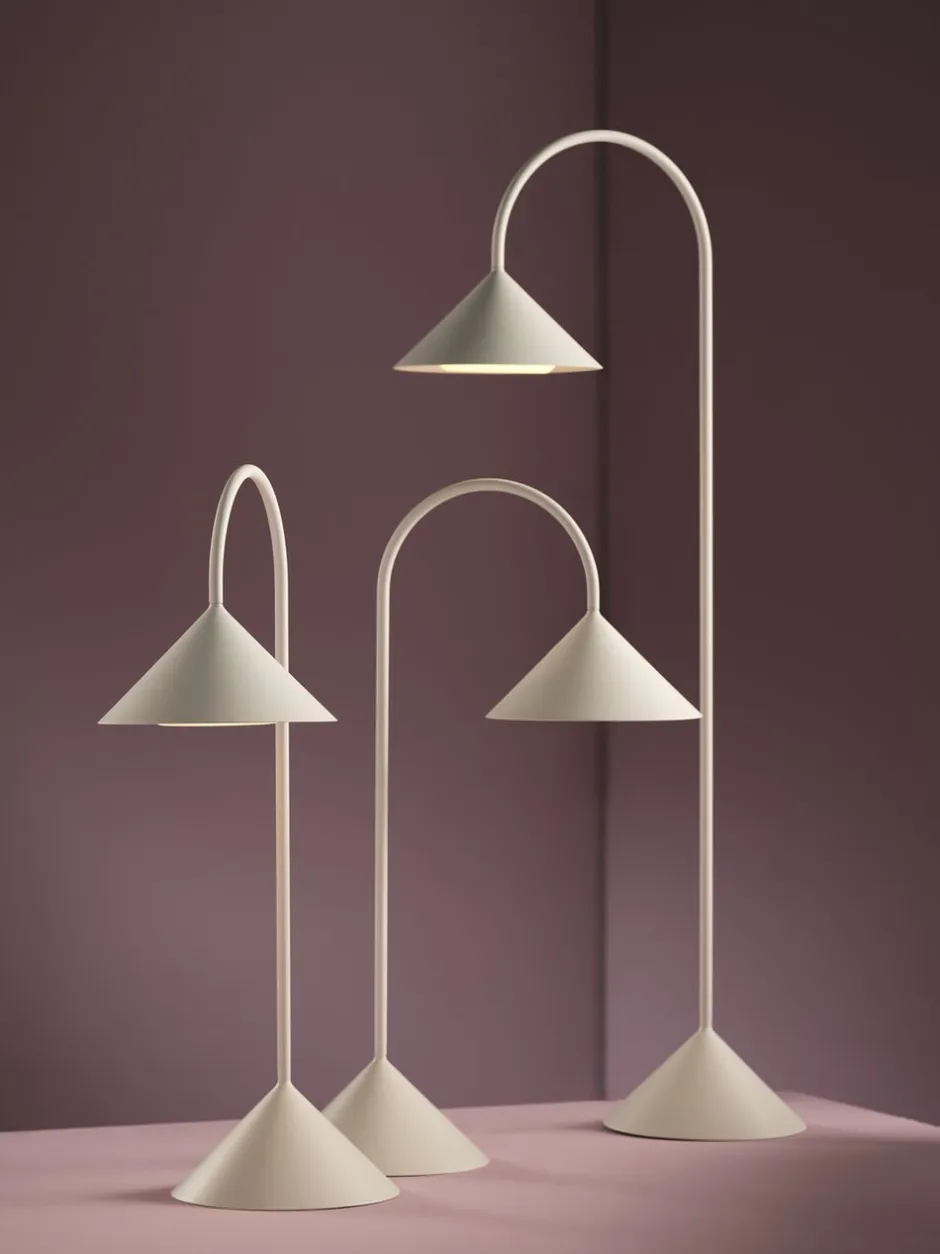 Trådløse Lamper<Frandsen Grasp Portable Table Lamp H47 Matt white