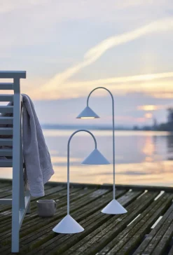 Trådløse Lamper<Frandsen Grasp Portable Table Lamp H47 Matt white