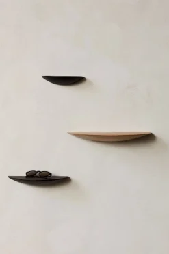 Møbler<Audo Copenhagen Gridy Fungi Shelf, Medium, Black Oa Sort