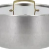 Gryder & Pander<Pillivuyt Gourmet Gryde med låg Durance 5 liter 24 cm Rustfrit stål