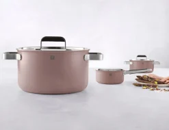 Gryder & Pander<Zwilling Gryde- og pandesæt, 3-dele, 18/10 rustfrit stål