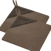 Tekstiler Til Køkkenet<Pillivuyt Grydelap 20,5 x 20,5 cm 2 stk. Brun Kanvas/Læder