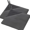 Tekstiler Til Køkkenet<Pillivuyt Grydelap 20,5 x 20,5 cm 2 stk. Sort Kanvas/Læder