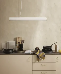 Tekstiler Til Køkkenet<Ferm Living Hale Tea Towel - Lime/Bright Blue/Choco