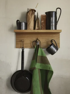 Tekstiler Til Køkkenet<Ferm Living Hale Tea Towel - Olive/green