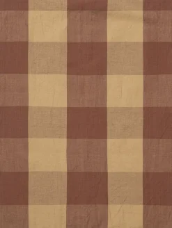 Tekstiler Til Køkkenet<Ferm Living Hale Tea Towel - Peach/Spice Red