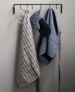 Tekstiler Til Køkkenet<Ferm Living Hale Tea Towel - Sand/Black