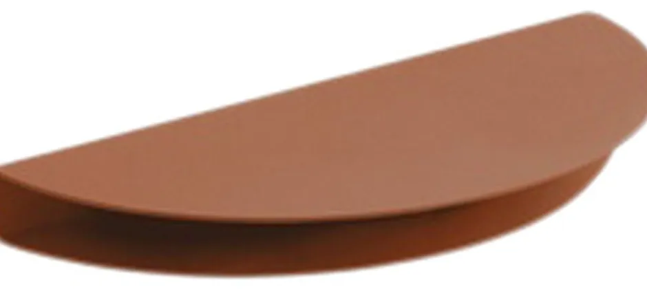 Møbler<Moebe Half Moon Shelf: Terracotta: Small