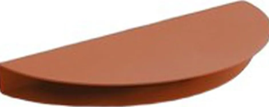 Møbler<Moebe Half Moon Shelf: Terracotta: Small