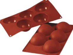 Bageartikler<Silikomart HALVKUGLE. SILIC.ø80. H40