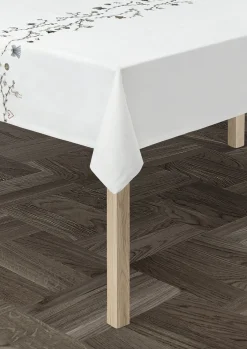 Tekstiler Til Borddækning|Juletekstiler<Kähler Hammershøi Christmas Dug 150x370 cm hvid m. deko