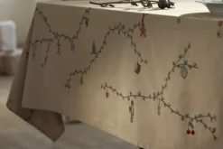 Tekstiler Til Borddækning|Juletekstiler<Kähler Hammershøi Christmas Dug 150x320 cm sand