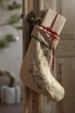 Julepynt<Kähler Hammershøi Christmas Julesok H46 sand