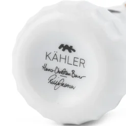 Juletræspynt<Kähler Hammershøi Christmas Snepige hængende H6. 5 hvid m. deko