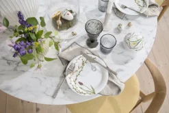 Opbevaring<Kähler Hammershøi Easter Bonbonniere Ø12 cm hvid med dekoration